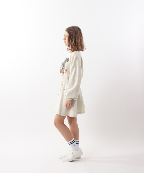 Champion（チャンピオン）の「【Champion/チャンピオン】キッズ スクールサイズ フレアスカート（スカート・キッズ・キャメル/ネイビー/オートミール・150/160）」の4枚目の写真