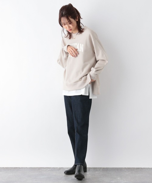 GLOBAL WORK(グローバルワーク)の「ヘビロッTレイヤードロングスリーブ/906266(Tシャツ/カットソー・レディース・その他1/その他2・MEDIUM/LARGE)」の4枚目の写真