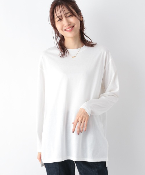 GLOBAL WORK(グローバルワーク)の「ヘビロッTレイヤードロングスリーブ/906266(Tシャツ/カットソー・レディース・その他1/その他2・MEDIUM/LARGE)」の5枚目の写真