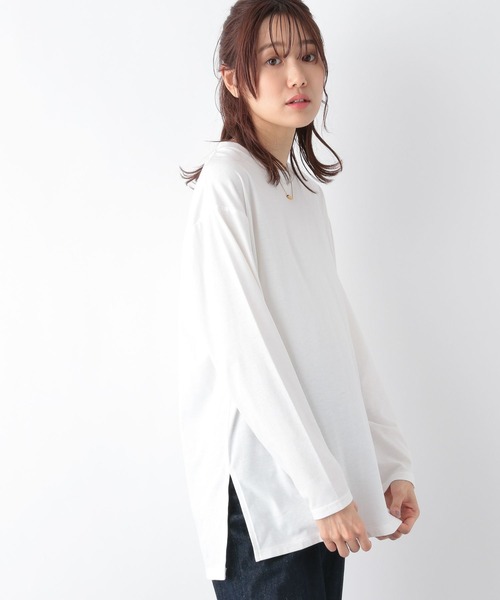 GLOBAL WORK(グローバルワーク)の「ヘビロッTレイヤードロングスリーブ/906266(Tシャツ/カットソー・レディース・その他1/その他2・MEDIUM/LARGE)」の7枚目の写真