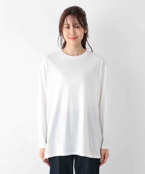 GLOBAL WORK(グローバルワーク)の「ヘビロッTレイヤードロングスリーブ/906266(Tシャツ/カットソー・レディース・その他1/その他2・MEDIUM/LARGE)」の21枚目の写真