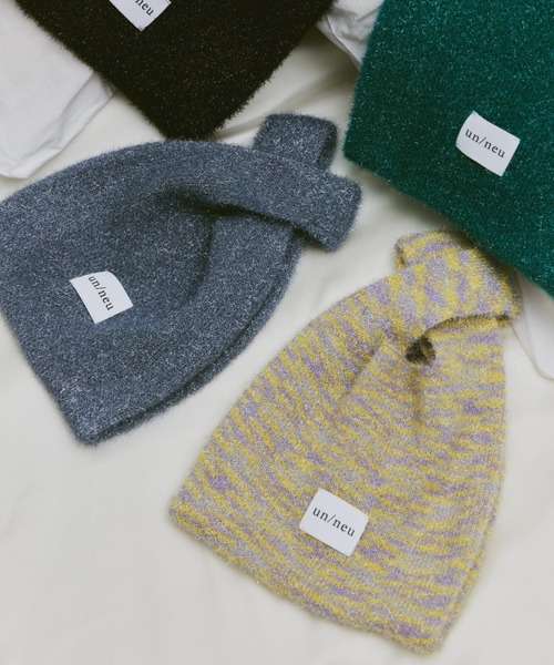 un/neu（アンノイ）の「ラメニットミニバッグ / グリッターバッグ / アシンメトリーバッグ（ハンドバッグ・レディース・グレー/グリーン/ブラウン/イエロー/ブルー・FREE）」の6枚目の写真