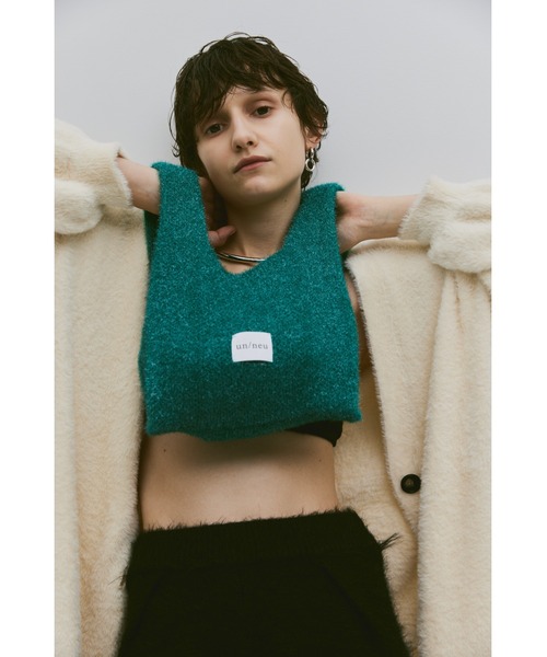 un/neu（アンノイ）の「ラメニットミニバッグ / グリッターバッグ / アシンメトリーバッグ（ハンドバッグ・レディース・グレー/グリーン/ブラウン/イエロー/ブルー・FREE）」の13枚目の写真