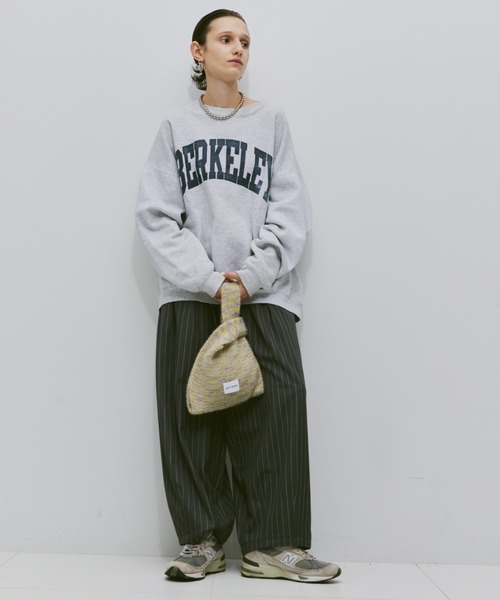 un/neu（アンノイ）の「ラメニットミニバッグ / グリッターバッグ / アシンメトリーバッグ（ハンドバッグ・レディース・グレー/グリーン/ブラウン/イエロー/ブルー・FREE）」の20枚目の写真