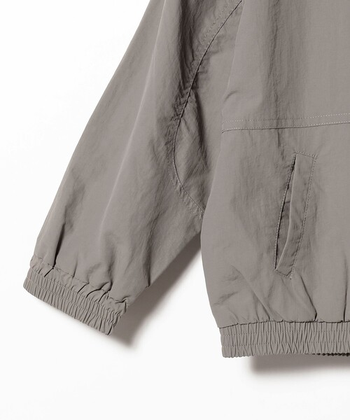 THE PARK SHOP（ザパークショップ）の「THE PARK SHOP / SlipOn スポーツ ジャケット（105～145cm）（ナイロンジャケット・キッズ・グレー/ブラック・115/105/145/135/125）」の9枚目の写真