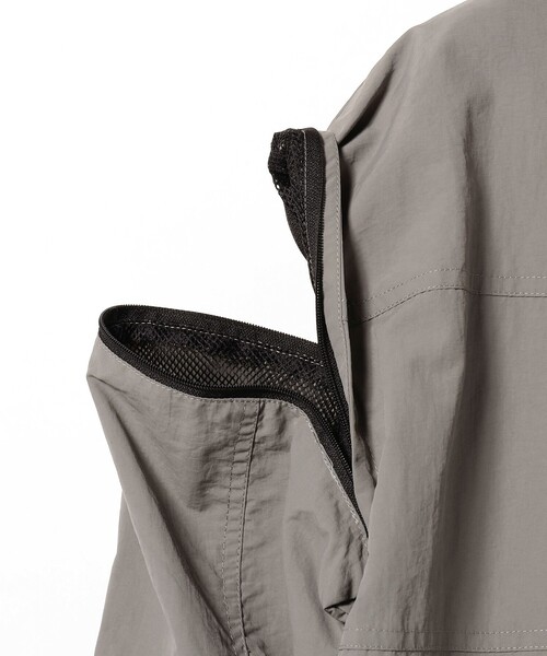 THE PARK SHOP（ザパークショップ）の「THE PARK SHOP / SlipOn スポーツ ジャケット（105～145cm）（ナイロンジャケット・キッズ・グレー/ブラック・115/105/145/135/125）」の10枚目の写真