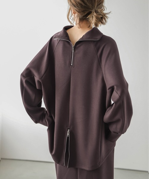 La-gemme（ラジェム）の「バックファスナーダンボールセットアップ（セットアップ・レディース・ブラック/ベージュ/ダークブラウン/グリーン・フリー）」の11枚目の写真