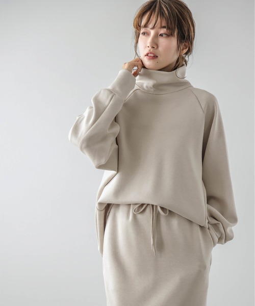 La-gemme（ラジェム）の「バックファスナーダンボールセットアップ（セットアップ・レディース・ブラック/ベージュ/ダークブラウン/グリーン・フリー）」の22枚目の写真