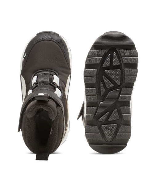 PUMA（プーマ）の「PUMA プーマ ベビー プーマ エボルブ ピュアテックス ブーツ 12-16cm（ブーツ・キッズ・ブラック×グレー/ライトグレー/グレー・13cm/14cm/16.0cm/12cm/15.0cm）」の6枚目の写真