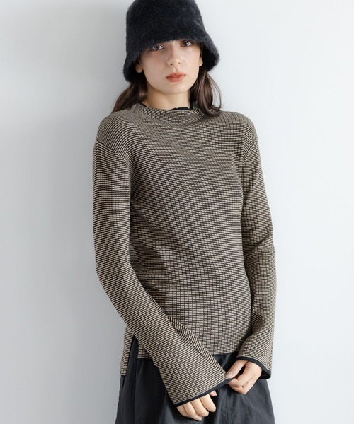 LAKOLE(ラコレ)の「12ゲージリブモックネックプルオーバー / 965379(ニット/セーター・レディース・マスタード/その他4/その他1/その他2/その他3/レッド/アイボリー/ブラック・MEDIUM/SMALL)」の5枚目の写真