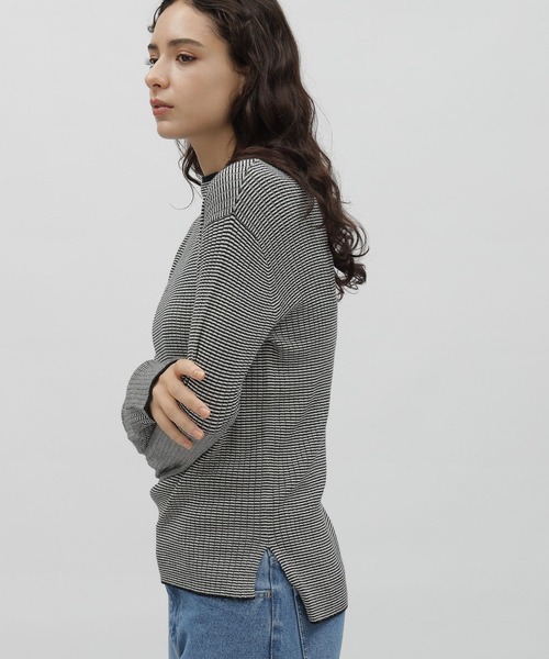 LAKOLE(ラコレ)の「12ゲージリブモックネックプルオーバー / 965379(ニット/セーター・レディース・マスタード/その他4/その他1/その他2/その他3/レッド/アイボリー/ブラック・MEDIUM/SMALL)」の16枚目の写真