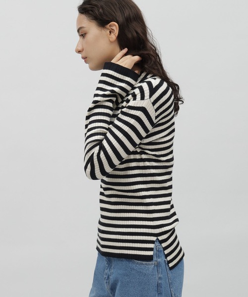 LAKOLE(ラコレ)の「12ゲージリブモックネックプルオーバー / 965379(ニット/セーター・レディース・マスタード/その他4/その他1/その他2/その他3/レッド/アイボリー/ブラック・MEDIUM/SMALL)」の21枚目の写真