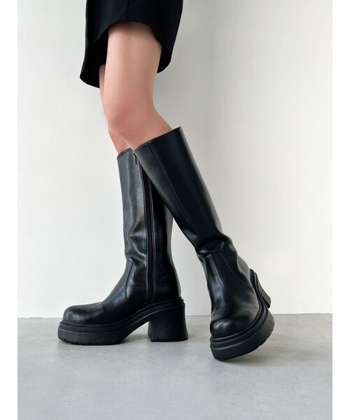 RESEXXY（リゼクシー）の「トラックソールラウンドブーツ（ブーツ・レディース・ブラック・MEDIUM/SMALL/LARGE）」の7枚目の写真