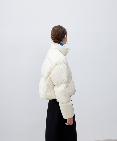 tageechita（タジチタ）の「【tageechita】クロップド丈フェザーダウン