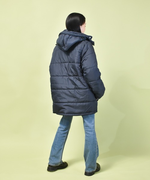 【チロ様用】RLX 2WAY中綿ジャケット フード着脱可 ネイビー175/96A セール】中綿フード脱着2WAYジャケット / フェイクダウン（ダウン