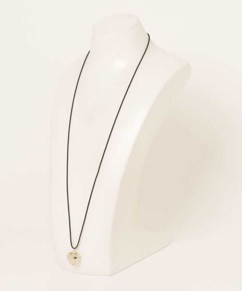 amplis（アンプリス）の「【amplis/アンプリス】heart necklace / ハートネックレス（ネックレス・レディース・ゴールド/シルバー・FREE）」の4枚目の写真