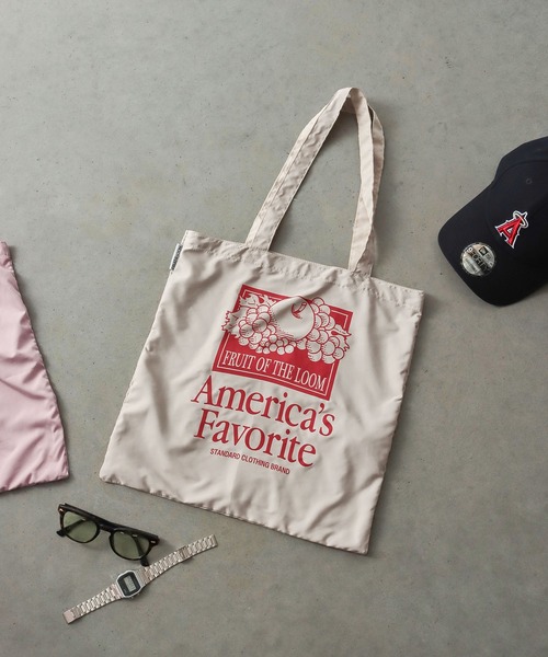 GRAPHIC TOTE BAG（トートバッグ）｜FRUIT OF THE LOOM