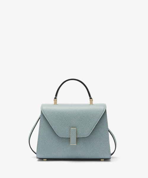 Valextra（ヴァレクストラ）の「マイクロ イジィデ（ハンドバッグ・レディース・ダークグレー/アッシュグレー/ベージュ系1/ピンク系1/ピンク系3/ブルー系2・ONE SIZE）」の5枚目の写真