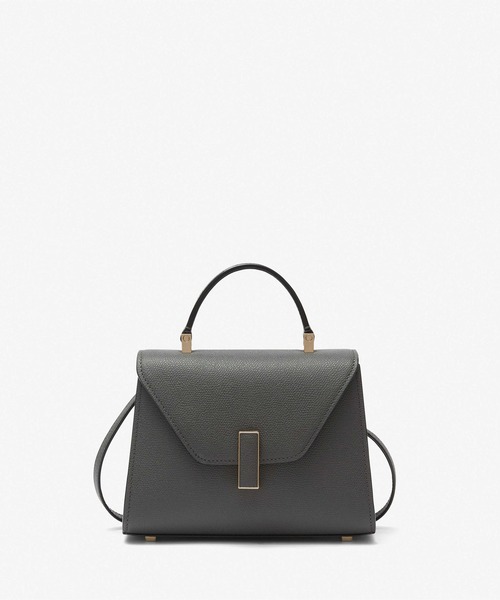 Valextra（ヴァレクストラ）の「マイクロ イジィデ（ハンドバッグ・レディース・ダークグレー/アッシュグレー/ベージュ系1/ピンク系1/ピンク系3/ブルー系2・ONE SIZE）」の3枚目の写真