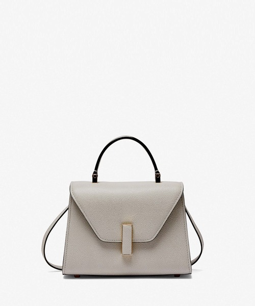 Valextra（ヴァレクストラ）の「マイクロ イジィデ（ハンドバッグ・レディース・ダークグレー/アッシュグレー/ベージュ系1/ピンク系1/ピンク系3/ブルー系2・ONE SIZE）」の2枚目の写真