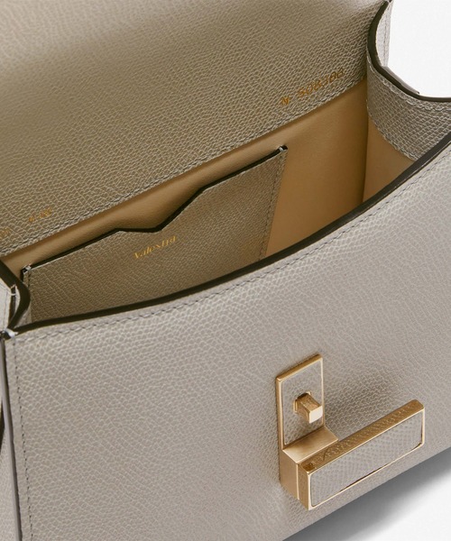 Valextra（ヴァレクストラ）の「マイクロ イジィデ（ハンドバッグ・レディース・ダークグレー/アッシュグレー/ベージュ系1/ピンク系1/ピンク系3/ブルー系2・ONE SIZE）」の7枚目の写真