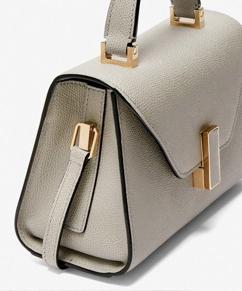 Valextra（ヴァレクストラ）の「マイクロ イジィデ（ハンドバッグ・レディース・ダークグレー/アッシュグレー/ベージュ系1/ピンク系1/ピンク系3/ブルー系2・ONE SIZE）」の8枚目の写真