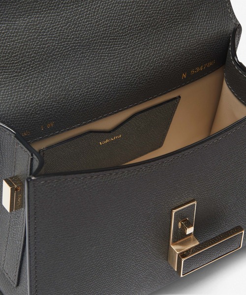 Valextra（ヴァレクストラ）の「マイクロ イジィデ（ハンドバッグ・レディース・ダークグレー/アッシュグレー/ベージュ系1/ピンク系1/ピンク系3/ブルー系2・ONE SIZE）」の12枚目の写真