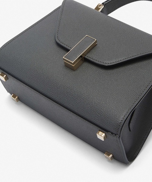 Valextra（ヴァレクストラ）の「マイクロ イジィデ（ハンドバッグ・レディース・ダークグレー/アッシュグレー/ベージュ系1/ピンク系1/ピンク系3/ブルー系2・ONE SIZE）」の14枚目の写真