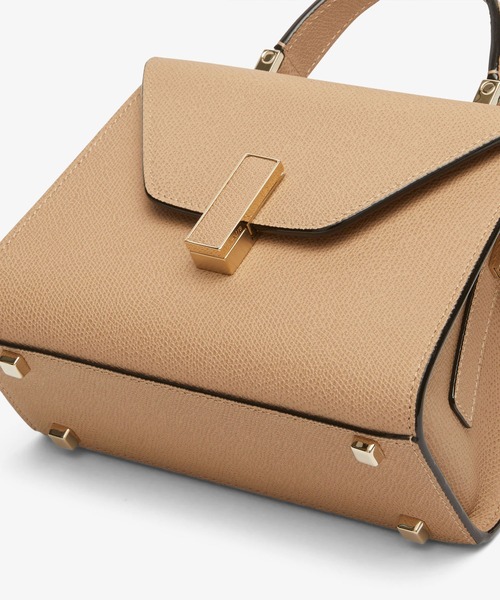 Valextra（ヴァレクストラ）の「マイクロ イジィデ（ハンドバッグ・レディース・ダークグレー/アッシュグレー/ベージュ系1/ピンク系1/ピンク系3/ブルー系2・ONE SIZE）」の19枚目の写真