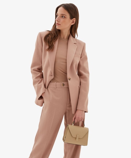 Valextra（ヴァレクストラ）の「マイクロ イジィデ（ハンドバッグ・レディース・ダークグレー/アッシュグレー/ベージュ系1/ピンク系1/ピンク系3/ブルー系2・ONE SIZE）」の21枚目の写真