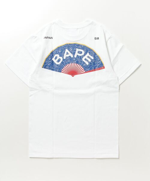 A BATHING APE（アベイシングエイプ）の「JAPANESE FAN TEE M（Tシャツ