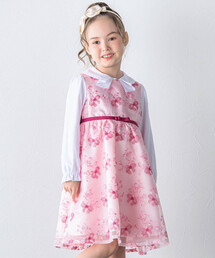 BEBE花柄ドレス（カーディガン付き）120 BEBE ONLINE STORE｜ベベ オンラインストアのワンピース/ドレス