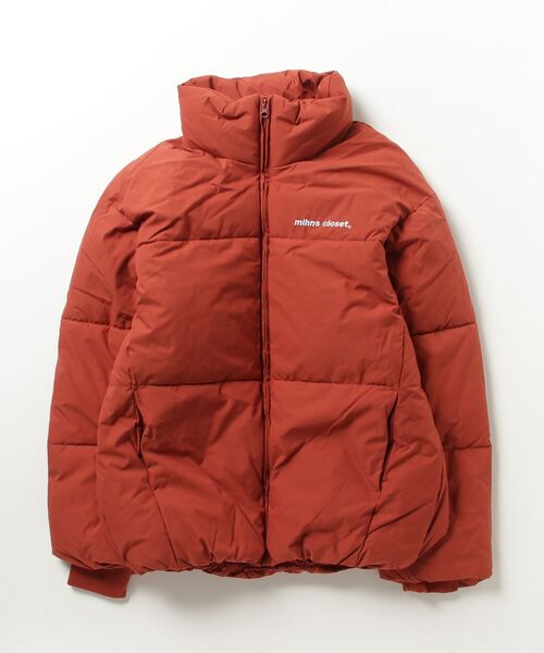 mihns closet(ミンズクローゼット)の「mihns closet / ボリュームスタンド中綿ジャケット / 3452702(ダウンジャケット/コート・レディース・マスタード/バーガンディー/グレー・LARGE/X-LARGE)」の11枚目の写真