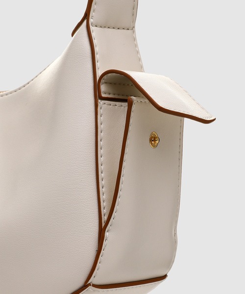 ショルダーバッグ・ポシェット Ganni Shoulder GANNI】Knot Flap Over Shoulder Bag ショルダーバッグ・ポシェット