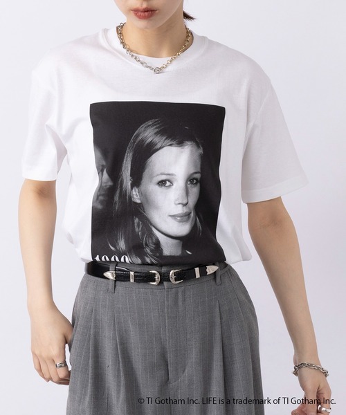 GOOD ROCK SPEED（グッドロックスピード）の「【GOOD ROCK SPEED】LIFE MUSE Tシャツ（Tシャツ/カットソー・レディース・ホワイト/ホワイト系その他3/ホワイト系その他2/ホワイト系その他4・FREE）」の6枚目の写真