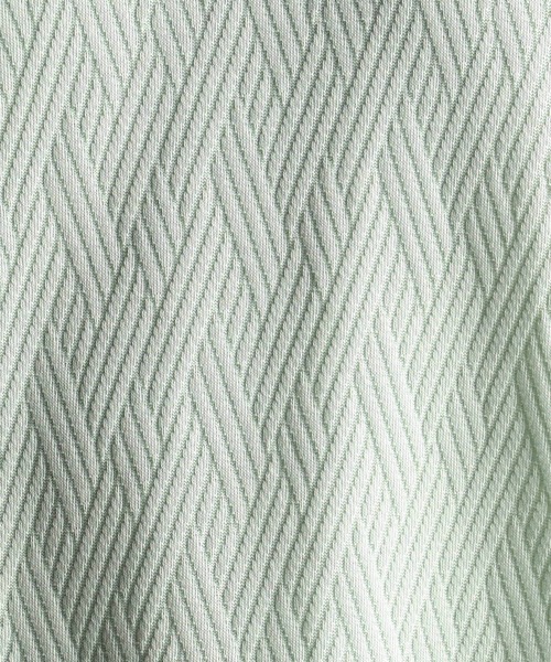 NICOLE CLUB FOR MEN（ニコルクラブフォーメン）の「バスケットリンクスジャガードＶネックプルオーバ（Tシャツ/カットソー・メンズ・シルバーグレー/ピンク系/ミント/ブラック/オフホワイト・MEDIUM/LARGE/X-LARGE）」の18枚目の写真