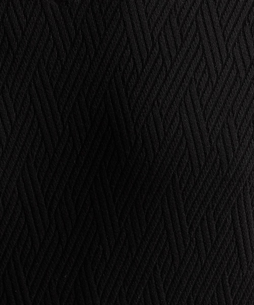 NICOLE CLUB FOR MEN（ニコルクラブフォーメン）の「バスケットリンクスジャガードＶネックプルオーバ（Tシャツ/カットソー・メンズ・シルバーグレー/ピンク系/ミント/ブラック/オフホワイト・MEDIUM/LARGE/X-LARGE）」の20枚目の写真