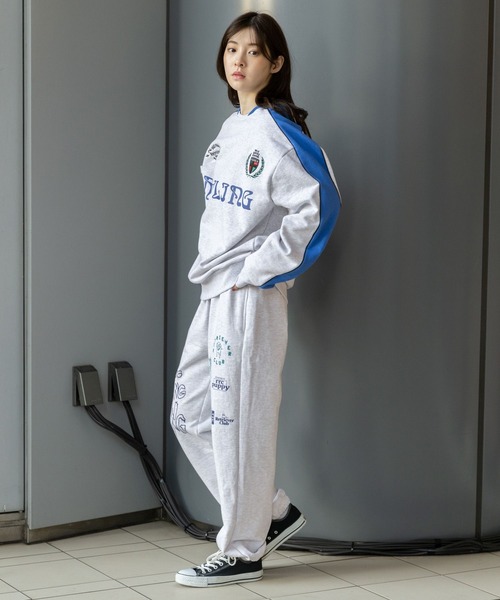 Retriever Club（レトリーバークラブ）の「【UNISEX】Retriever Club／SOCCER プルオーバー（ウラケ）2992259（スウェット・レディース・ブラック/ネイビー/グレー・MEDIUM/LARGE）」の6枚目の写真