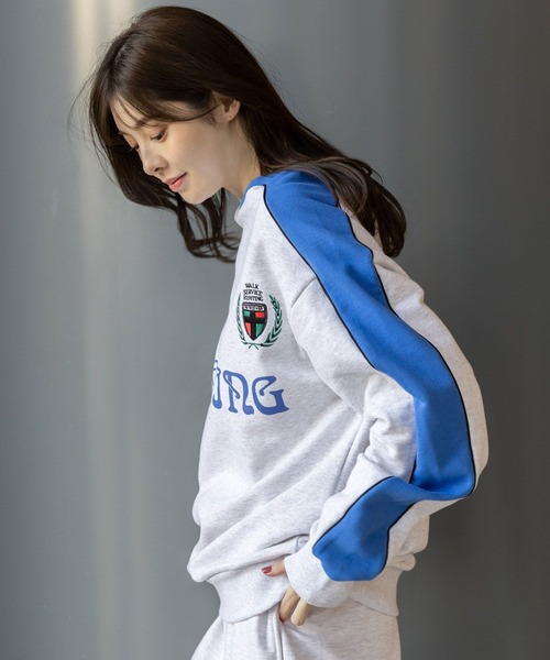 Retriever Club（レトリーバークラブ）の「【UNISEX】Retriever Club／SOCCER プルオーバー（ウラケ）2992259（スウェット・レディース・ブラック/ネイビー/グレー・MEDIUM/LARGE）」の8枚目の写真