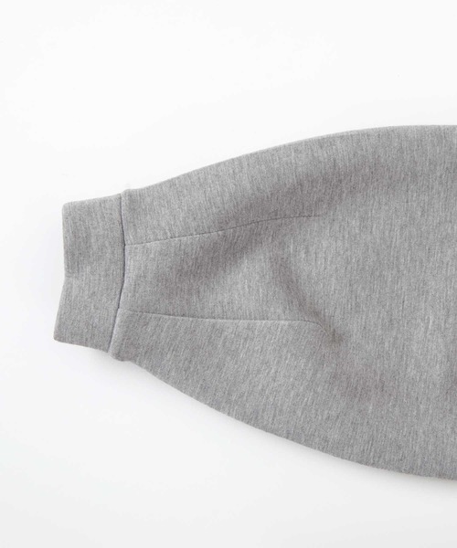 titivate（ティティベイト）の「ペプラムシルエットジャケット（ノーカラージャケット・レディース・ブラック/ライトベージュ/グレー・M/S）」の12枚目の写真