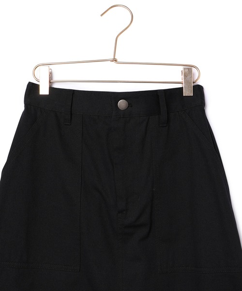 ROPE' PICNIC（ロペピクニック）の「コットンツイルAラインスカート（スカート・レディース・ブラック/ベージュ/カーキ・36/38）」の8枚目の写真