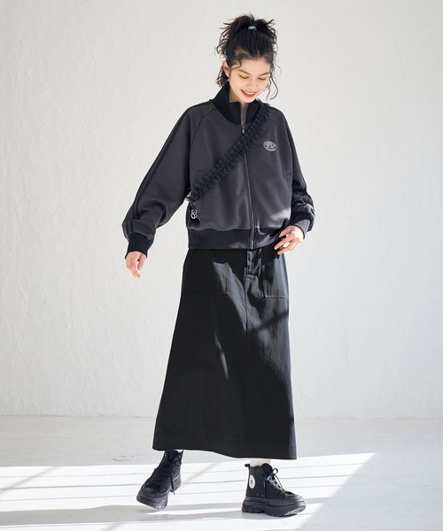 ROPE' PICNIC（ロペピクニック）の「コットンツイルAラインスカート（スカート・レディース・ブラック/ベージュ/カーキ・36/38）」の18枚目の写真