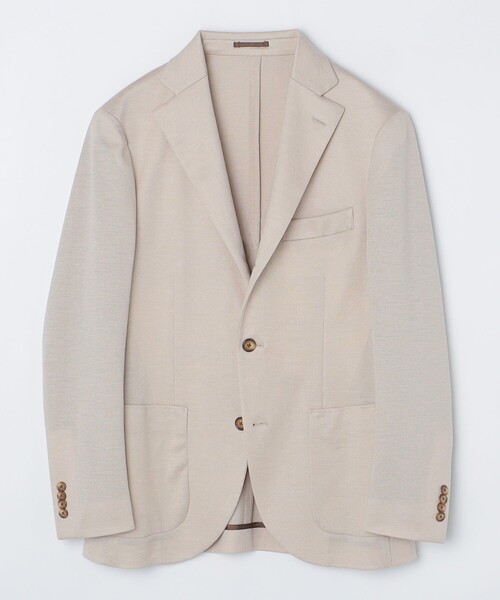 SHIPS: 〈手洗い可能〉ラミー ジャージー ジャケット（テーラード  