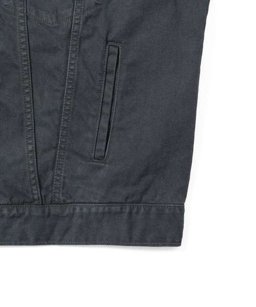 thisisneverthat（ディスイズネバーザット）の「TSNVT Trucker Jacket（ブルゾン・メンズ・オフホワイト/スモークピンク/ブラック・S/M/L/XL）」の12枚目の写真