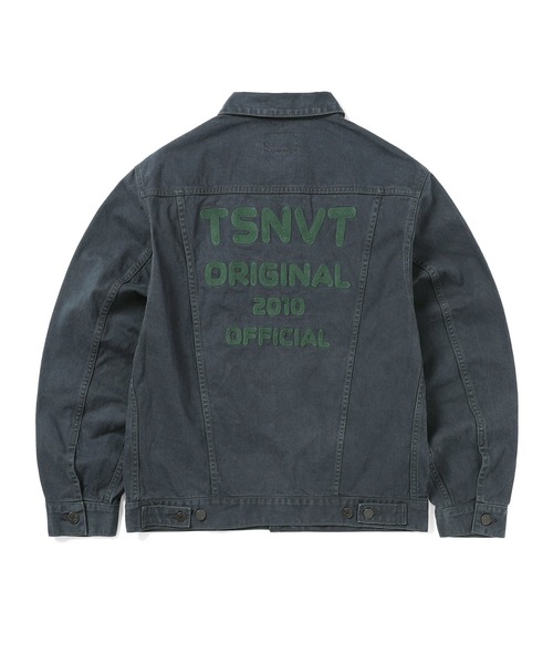 thisisneverthat（ディスイズネバーザット）の「TSNVT Trucker Jacket（ブルゾン・メンズ・オフホワイト/スモークピンク/ブラック・S/M/L/XL）」の15枚目の写真