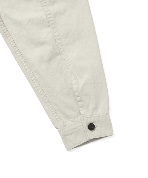 thisisneverthat（ディスイズネバーザット）の「TSNVT Trucker Jacket（ブルゾン・メンズ・オフホワイト/スモークピンク/ブラック・S/M/L/XL）」の6枚目の写真