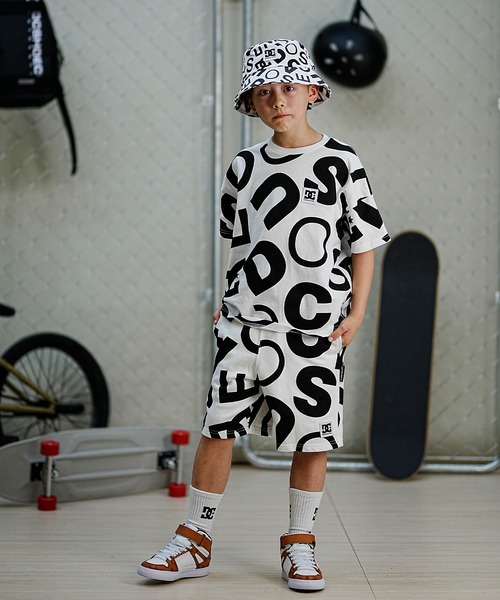DC(ディーシー)の「DC/ディーシー DC/ディーシー ALLOVER HAT24 キッズ オールオーバー ハット ハット 帽子 スケートボード 総柄 人気デザイン バケットハット YHT242605(ハット・キッズ・ブルー系その他/ブラック×ホワイト/ホワイト×ブラック・FREE)」の7枚目の写真