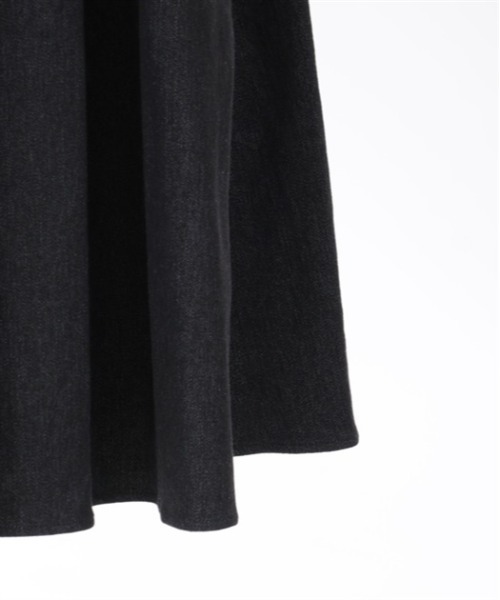 axes femme POETIQUE（アクシーズファムポエティック）の「レースアップティアードワンピース（ワンピース・レディース・ブラック/キナリ/インディゴブルー・MEDIUM）」の7枚目の写真