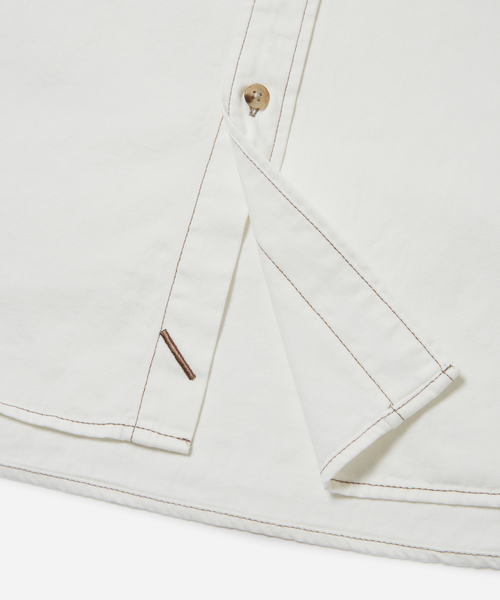 Saturdays NYC(サタデーズ ニューヨークシティ )の「Kenmare Chambray Ls Shirt(シャツ/ブラウス・メンズ・オフホワイト・L/M/S)」の8枚目の写真