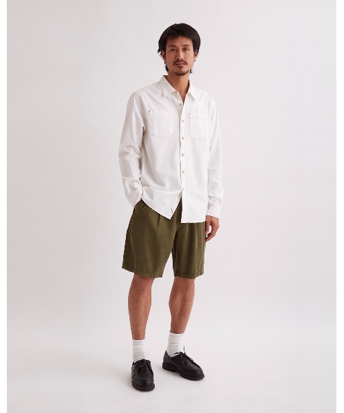 Saturdays NYC(サタデーズ ニューヨークシティ )の「Kenmare Chambray Ls Shirt(シャツ/ブラウス・メンズ・オフホワイト・L/M/S)」の3枚目の写真